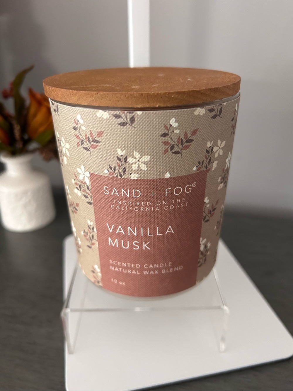 Sand & Fog Vanilla Musk Scented Candle